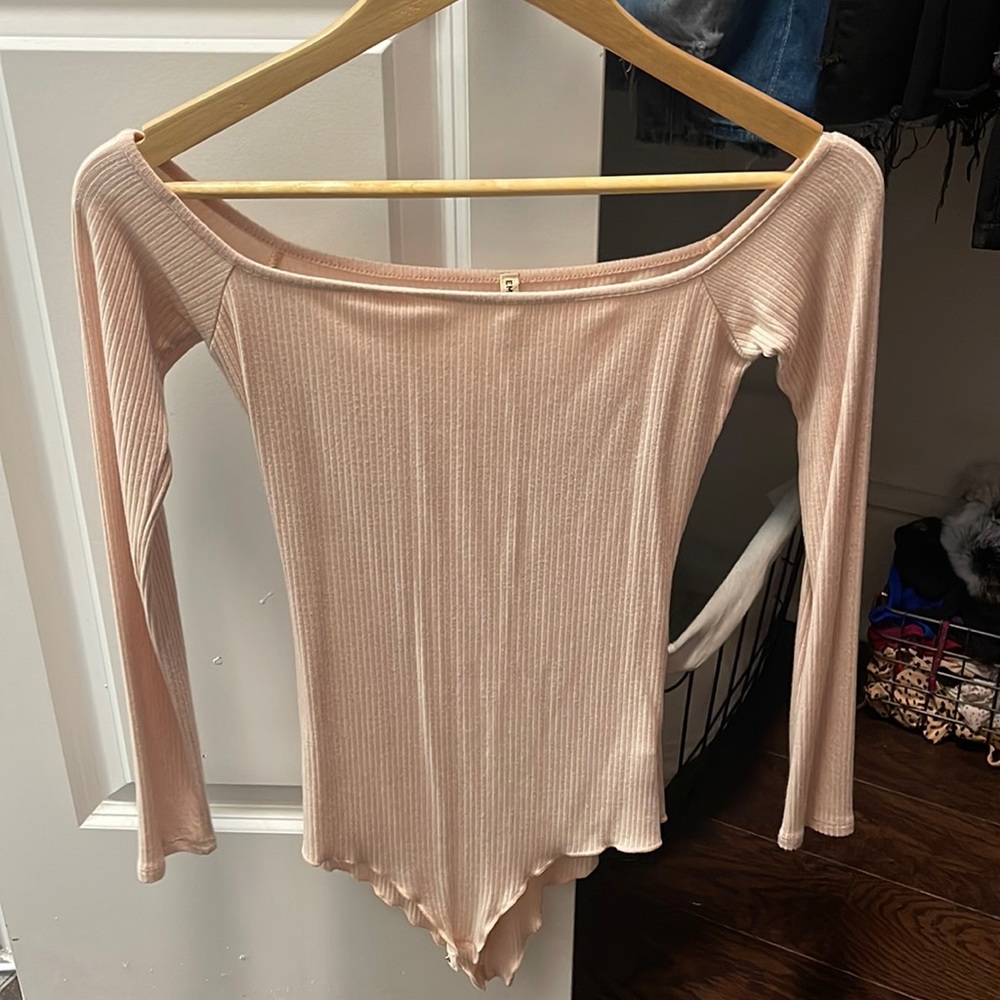 Pink bodysuit